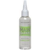Main Squeeze Water Based Lubricant 3.4 Fl Oz Clear Bottle with Precision Nozzle Water Based Lube